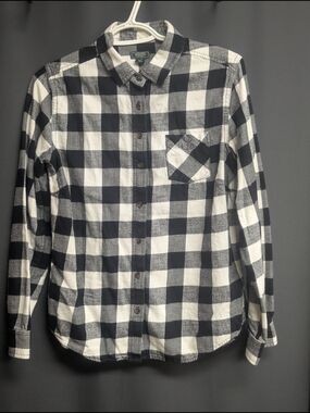ROOTS Plaid Long Sleeve Size - M